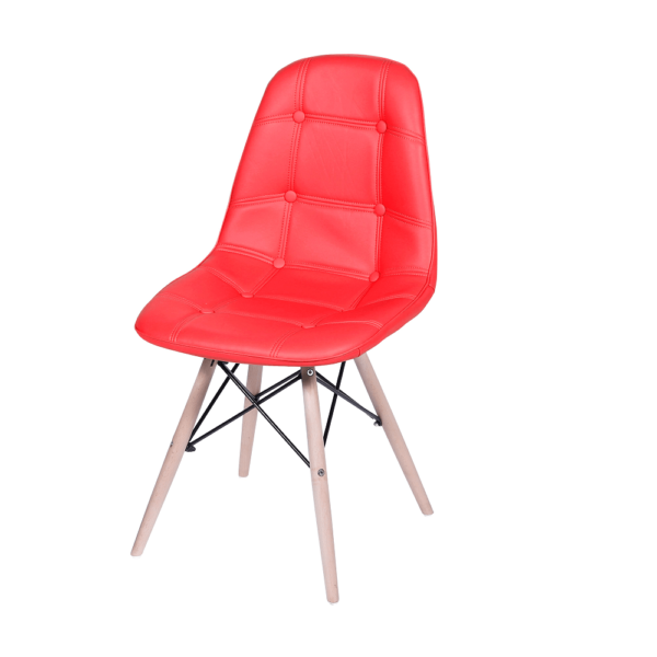 Cadeira Eames Eiffel Botonê Vermelha