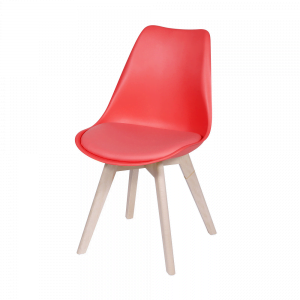 Cadeira Leda Eames Vermelha