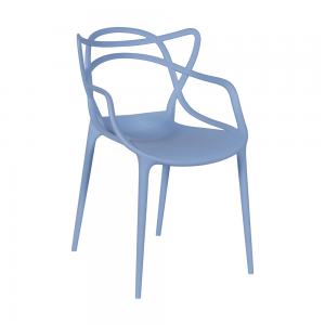 Cadeira Masters Allegra Polipropileno Azul