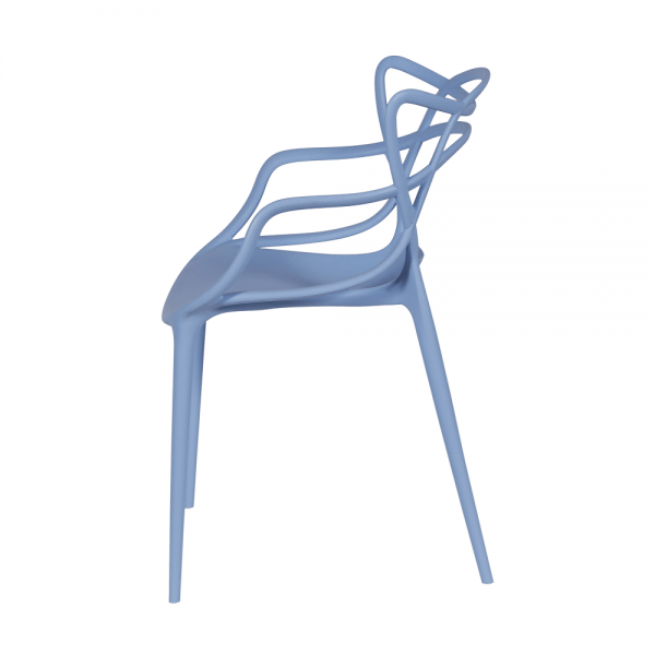 Cadeira Masters Allegra Polipropileno Azul -4175
