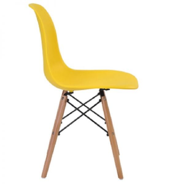 Cadeira Eiffel Polipropileno Amarela Infantil-1003