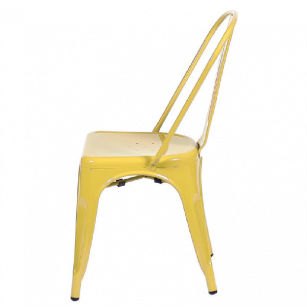Cadeira Tolix Amarela-1366
