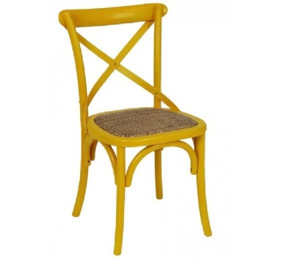 Cadeira Katrina Cross Amarela-1386