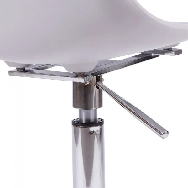 Cadeira Eiffel Polipropileno Cinza Pé De Rodízio 7 Cadeira Eiffel Polipropileno Cinza Pé De Rodizio-1022