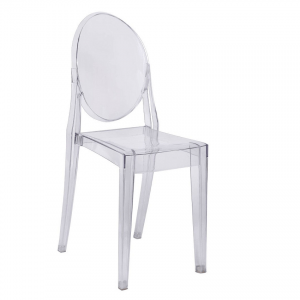 Cadeira Louis Ghost Sem Braço Transparente