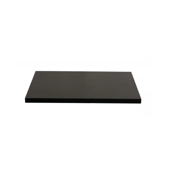 Tampo de Mesa Quadrado Preto Com Fita 80 cm 5 Tampo de Mesa Quadrado Preto Com Fita 60cm-3065
