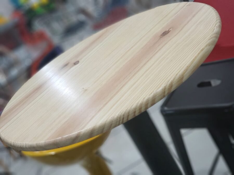 Tampo de Mesa Redondo Pinus 60cm-3011