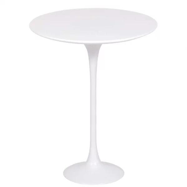 Mesa Bistrô Saarinen Tulip Redonda NanoGlass Ø60cm -0