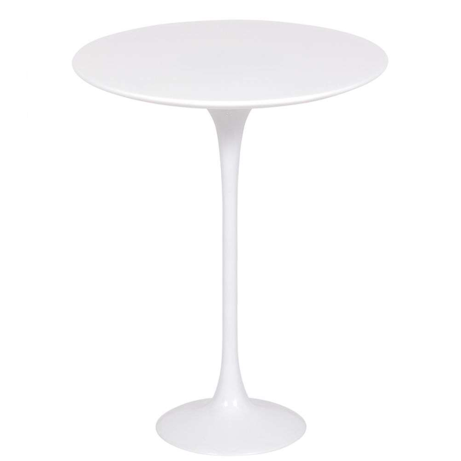 Mesa Bistrô Saarinen Tulip Redonda NanoGlass Ø60cm -0