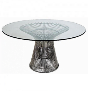 Mesa Jantar Platner Aço Pintado Preta 1,20m-0