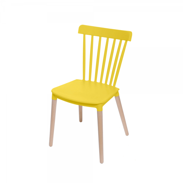 Cadeira Midi Polipropileno Amarela-0