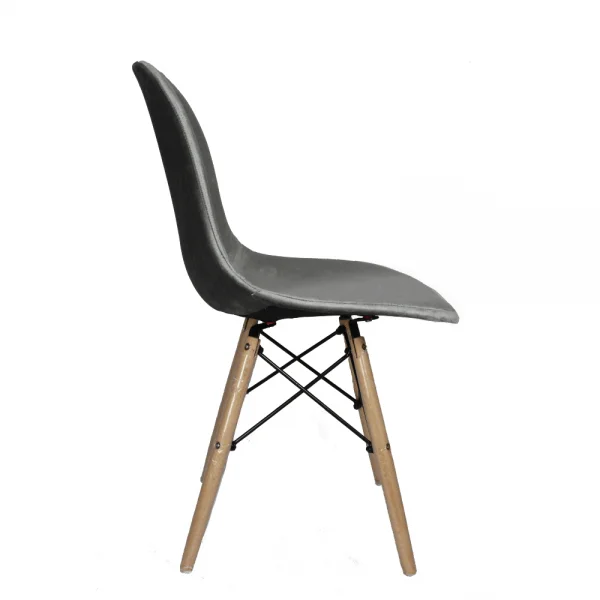 Cadeira Eames Eiffel Estofada Prata-4610