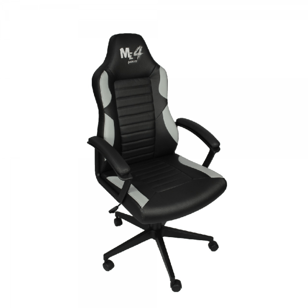 Cadeira Gamer Mz4 Preta com Detalhe Cinza-0