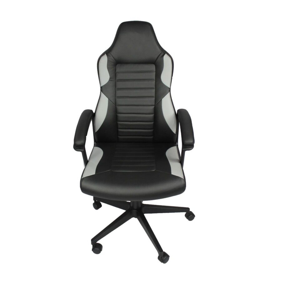 Cadeira Gamer Mz4 Preta e Cinza-4773