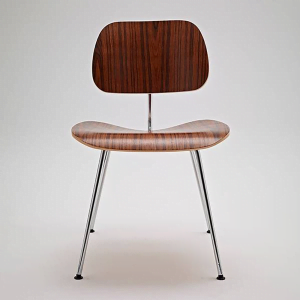 Cadeira DCM Charles e Ray Eames Imbuia-0