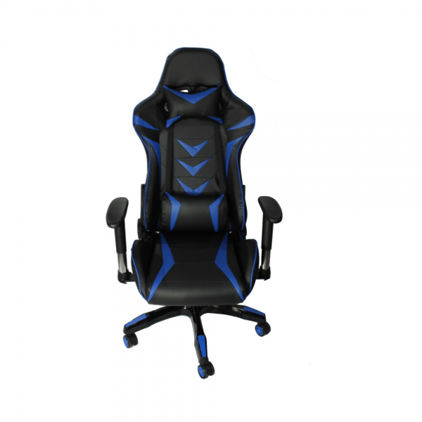 Cadeira De Escritório Office Pro Gamer Craft Preta e Azul-4988