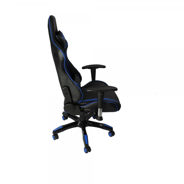 Cadeira De Escritório Office Pro Gamer Craft Preta e Azul-4987