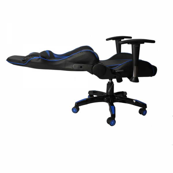 Cadeira De Escritório Office Pro Gamer Craft Preta e Azul-4989