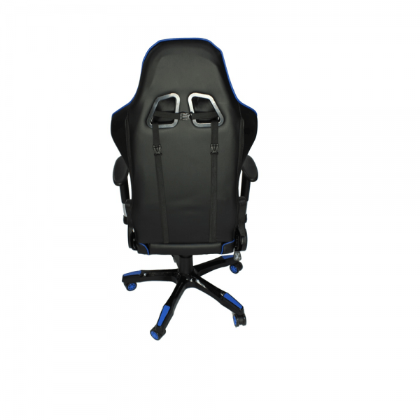 Cadeira De Escritório Office Pro Gamer Craft Preta e Azul-4990