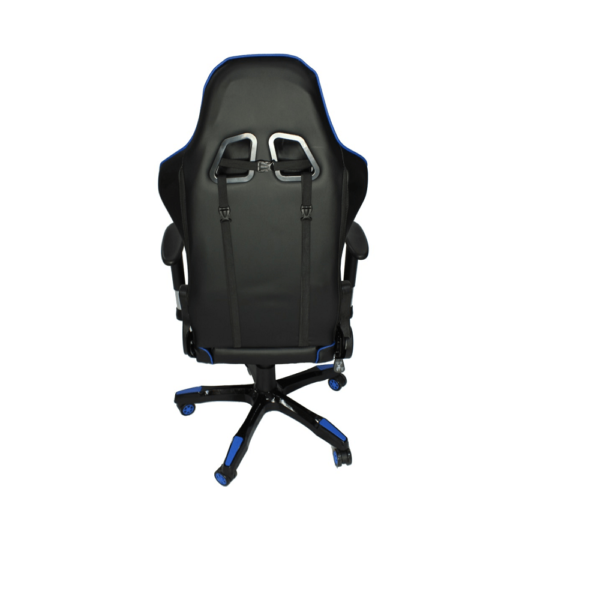 Cadeira De Escritório Office Pro Gamer Craft Preta e Azul-4990