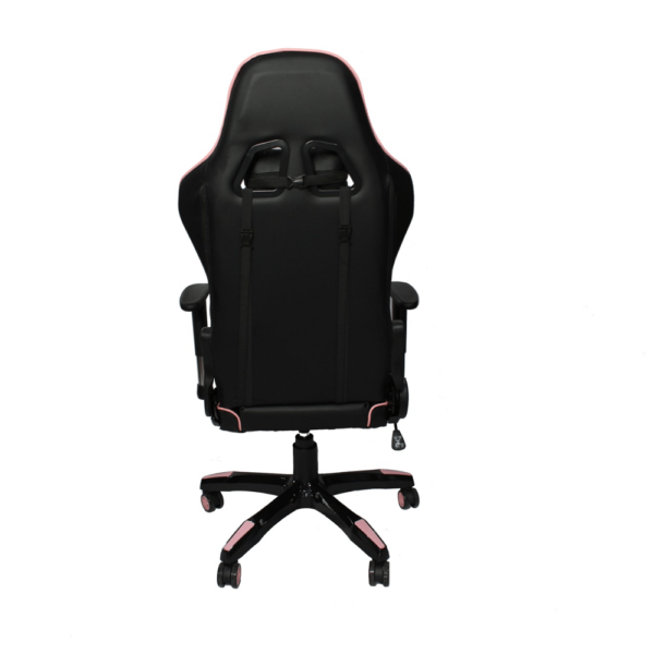 Cadeira De Escritório Office Pro Gamer Craft Preta e Rosa-5011