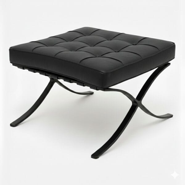 Puff Barcelona Preto