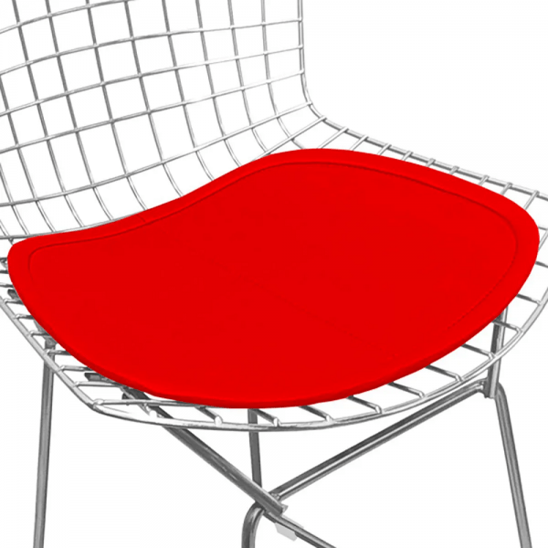 Assento para Cadeira Bertóia Vermelho-0