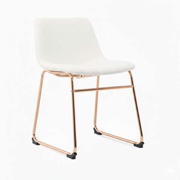 Cadeira Bruna Brusque Base Rose