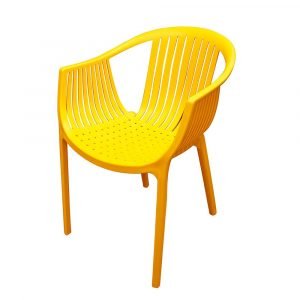 Cadeira Clarice Polipropileno Amarela
