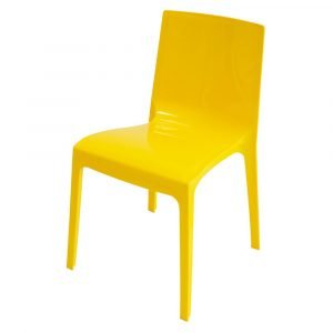 Cadeira Ice Amarela - MZ4 Design