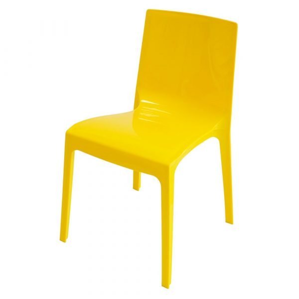 Cadeira Ice Amarela - MZ4 Design