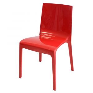 Cadeira Ice Vermelha - MZ4 Design