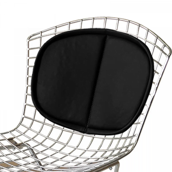 Almofada Para Encosto Cadeira Bertoia Preto
