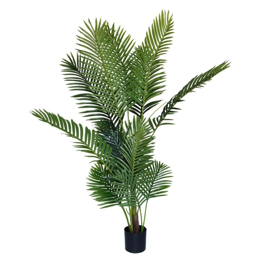 Planta Palmeira Areca Artificial 120cm