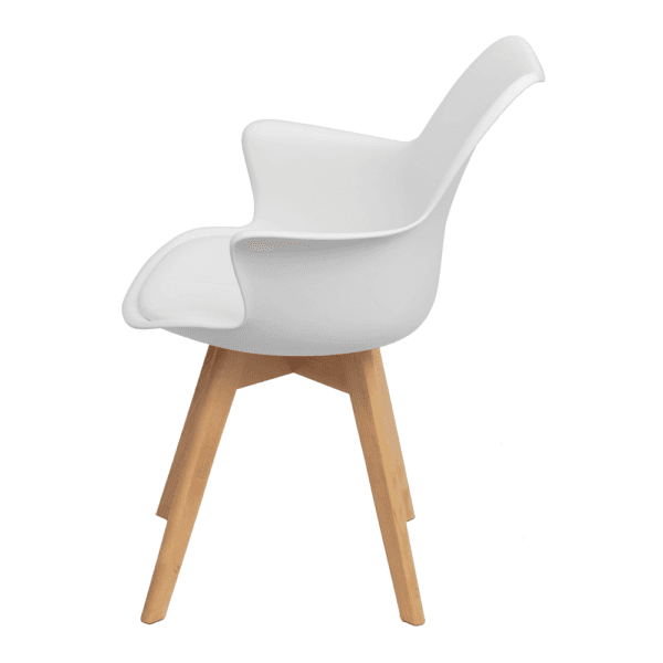 Cadeira Joly com Braço 12 CADEIRA OR 1124 BRANCA II