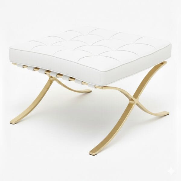 Puff Barcelona Dourado