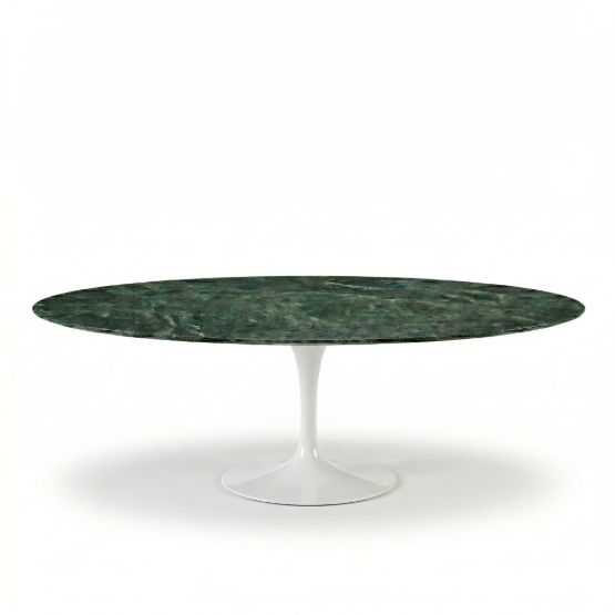 Mesa Saarinen Tulipa Jantar Verde Guatemala Oval 1,60 x 0,90 cm