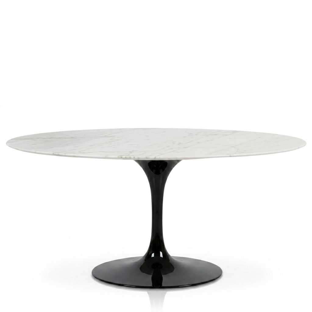 Mesa Saarinen Tulipa Jantar Espirito Santo Oval 1,80 x 1,00 cm 3 Mesa Saarinen Tulipa Jantar Espirito Santo Oval 1,80 x 1,00 cm - Imagem 3